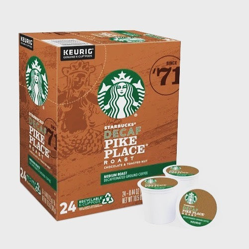 Starbucks Pike Place Decaf K-Cup Coffee