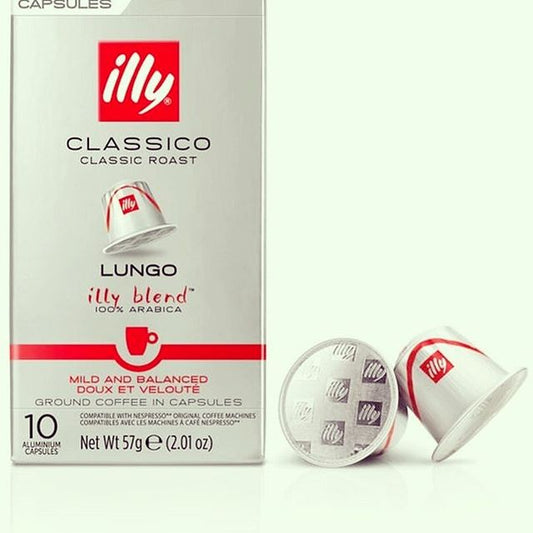 Illy Nespresso Compatible Pods - Lungo