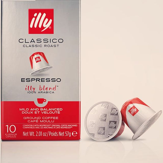 Illy Nespresso Compatible Pods - Classico